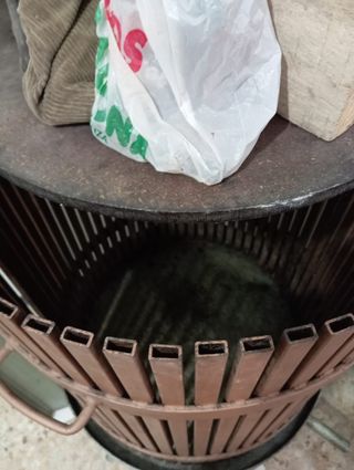 Prensa de vino artesanal