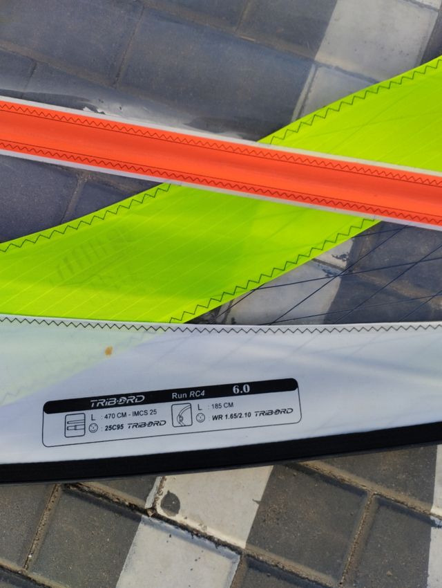 Vela Windsurf Tribord Run RC4 6.0