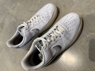 nike air plateadas