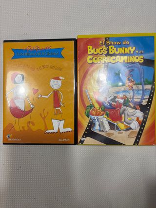 DVDs Bugs Bunny y Caperucita y otros cuentos
