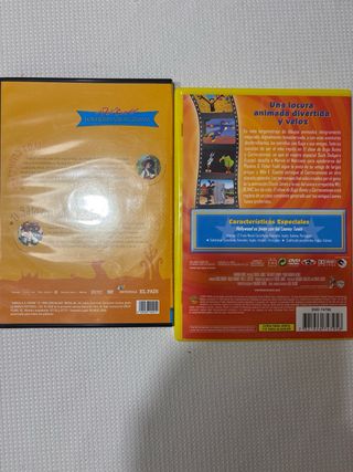 DVDs Bugs Bunny y Caperucita y otros cuentos