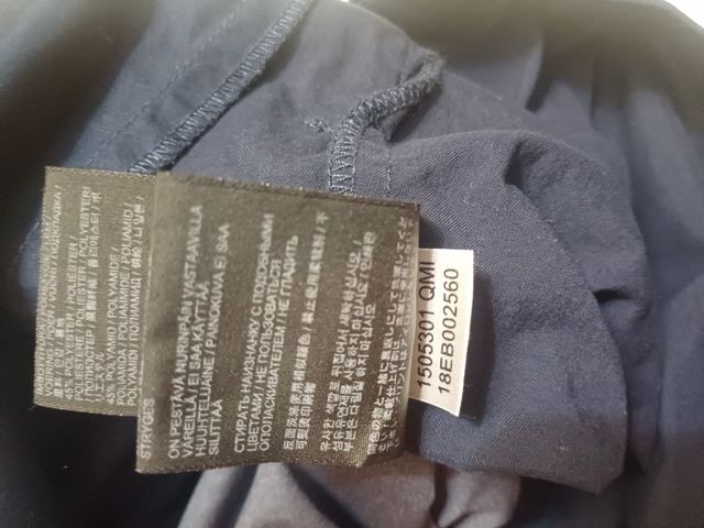 Falda patalon Jack Wolfskin trekking azul