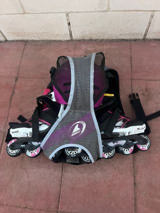 Mochila para guardar todo el equipo de patinaje