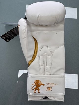 Guantes boxeo Leone 16 oz 1947 blancos