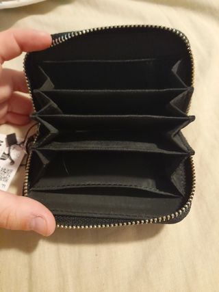 Monedero Zara negro - corazón