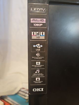 TV OKI 22" - Negro