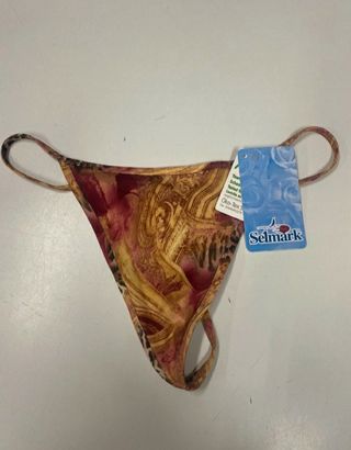 Tanga bikini Selmark multicolor