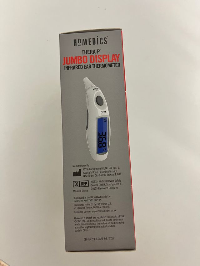 Termómetro infrarrojo Homedics THERA-P