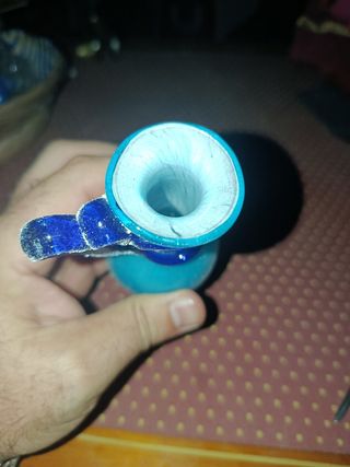 Jarra cristal soplado. Copia romana