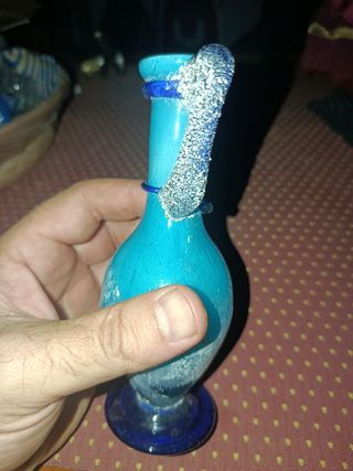 Jarra cristal soplado. Copia romana