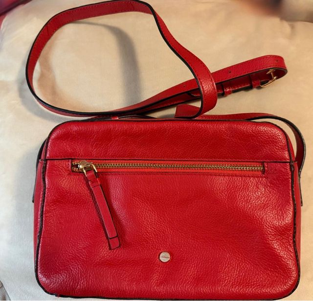 Bolso bandolera rojo