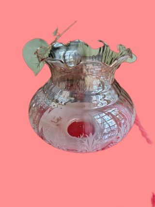 Tulipa antigua de cristal