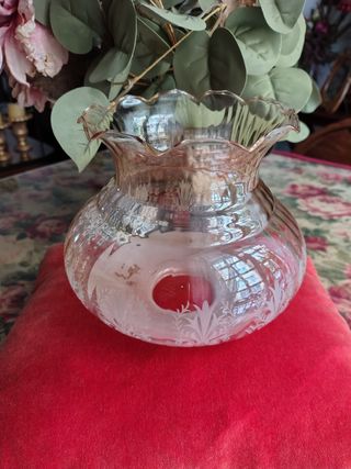 Tulipa antigua de cristal