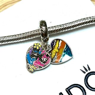 Lote 4 Charms Lilo & Stitch Plata