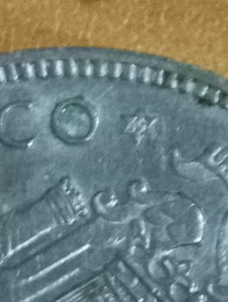 Moneda 5 Pesetas Franco 1949