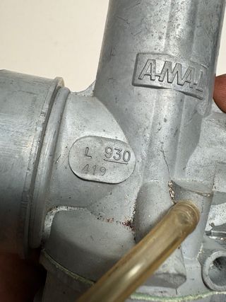 Carburador AMAL 930: Repuesto moto