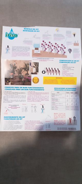 Kit Riego automático para huerto doméstico