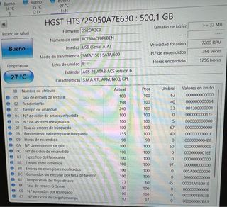Disco duro HGST 500GB SATA