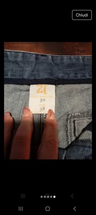 Jeans Zara Uomo - Blu