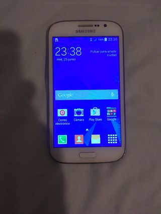 Samsung Galaxy - Smartphone blanco