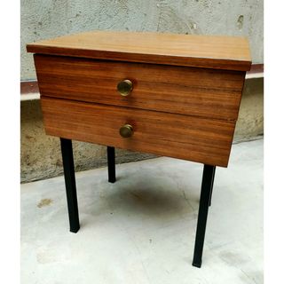 Mesitas noche industrial midcentury