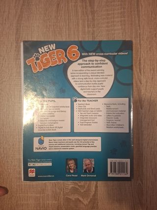 Libro Inglés 6 Primaria New Tiger Pupils Book