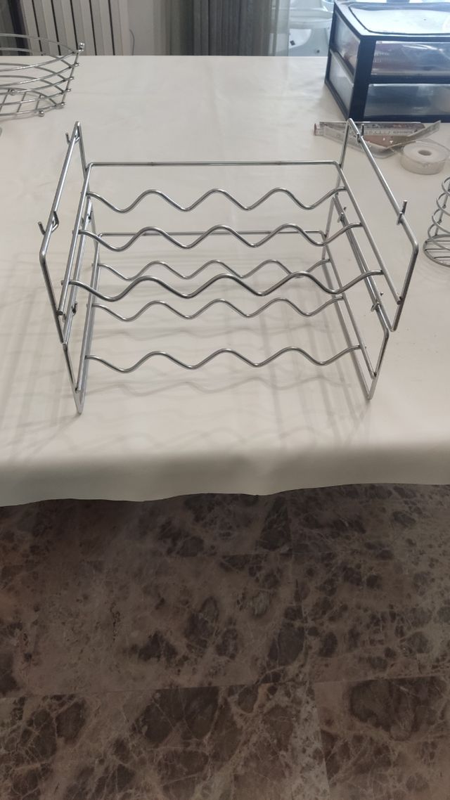 2 Botelleros metálicos