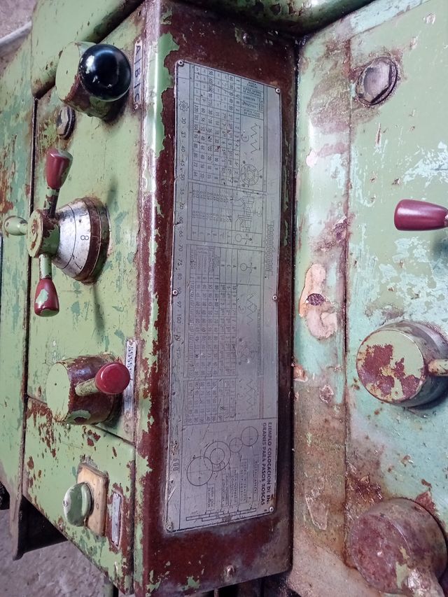 Torno para columna  Marmol