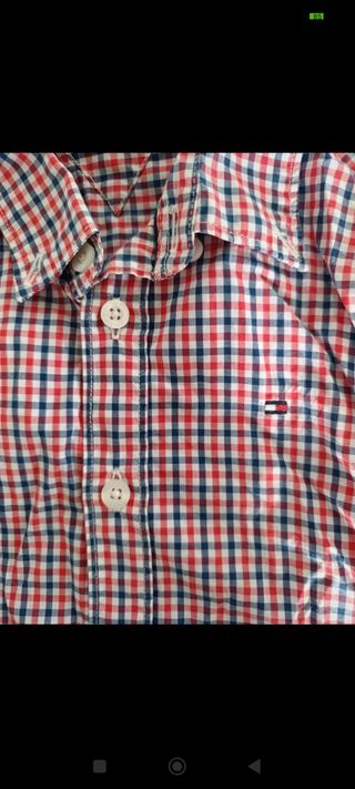 Camisa Tommy Hilfiger niño 116