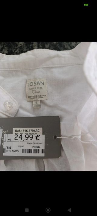 Blusa Losan niña 5 años