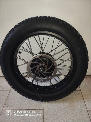 Ruota e-bike 20" Jasion 48V