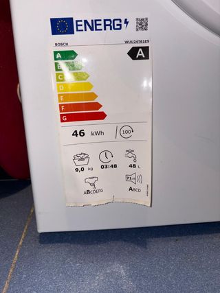 Lavadora Bosch Serie 6 9kg EcoSilence