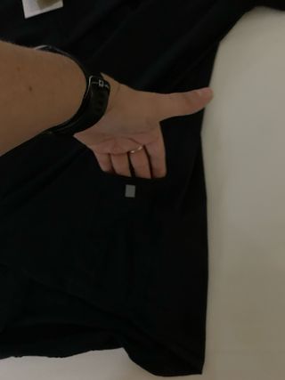 Camisetas Nike manga larga - negra