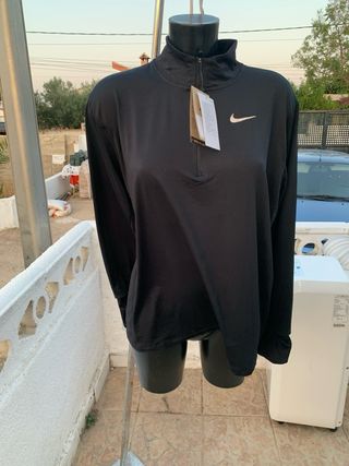 Camisetas Nike manga larga - negra