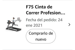 Cinta correr Sportstech F75 - usada