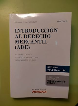 Introducción al derecho mercantil 
