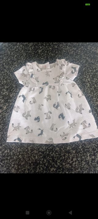 Vestido Zara Baby Girl 9-12 meses
