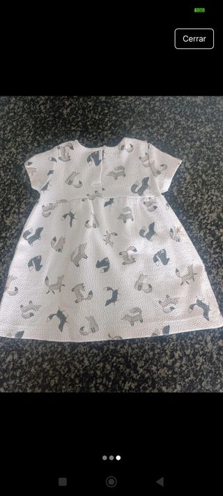 Vestido Zara Baby Girl 9-12 meses