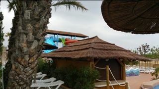 Sombrillas mimbre - pérgolas brezo