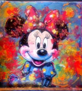 Lienzo Minnie Mouse Nicole Lubbers