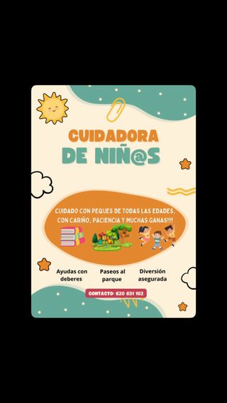 Cuidadora de niños