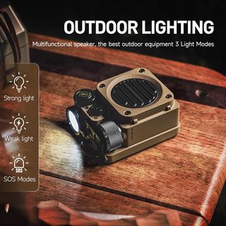 Altavoz Bluetooth Impermeable MUZEN Wild Mini Mod MW-PVXI ,AMARILLO DARK , ENVIO 24H , NUEVO