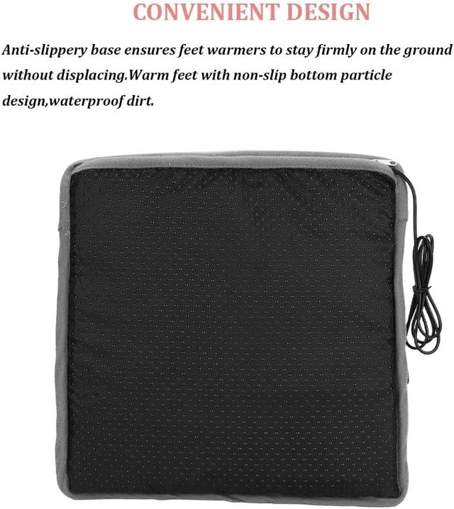 Calentador de Pies Eléctrico HAND-DRUMS Nuevo, Envío 24h - Calienta tus pies de forma rápida y cómoda