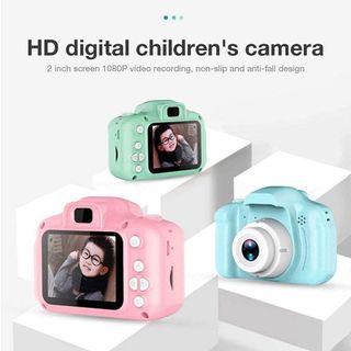 Camara digital X2 infantil HD 64GB ,niños niñas 12mp, video 1080P, Celeste , ENVIO 24H , NUEVO