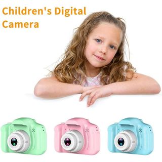 Camara digital X2 infantil HD 64GB ,niños niñas 12mp, video 1080P, Celeste , ENVIO 24H , NUEVO
