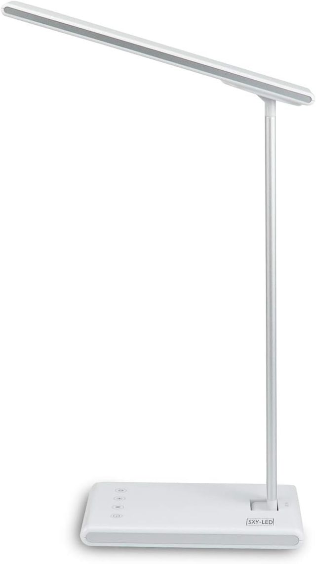 Lampada da tavolo Bl1269, lampada da tavolo (3 modalità colore, 5 livelli di luminosità, timer, touch, funzione di memoria, pieghevole, spedizione in 24 ore, nuova