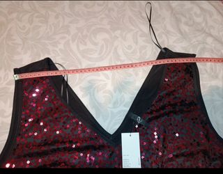 Camiseta lentejuelas Evans - Talla 54/56