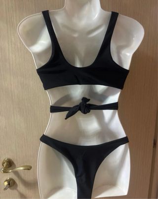 Bikini nero nuovo tg S