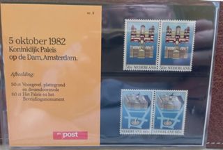 Sellos Holanda 1982