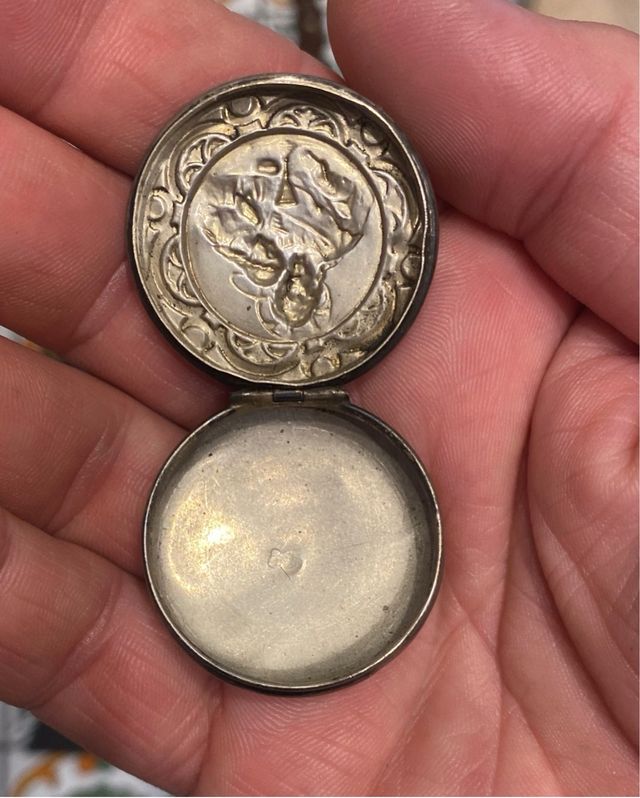 Rosario antico corallo argento